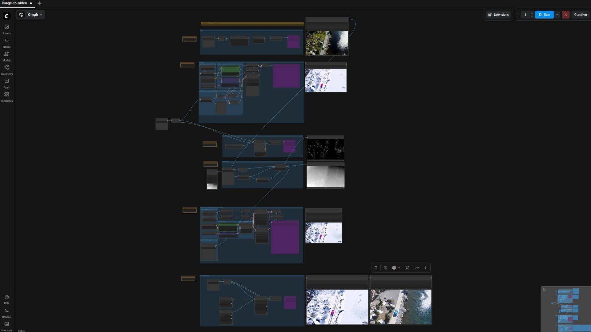 Interface ComfyUI
