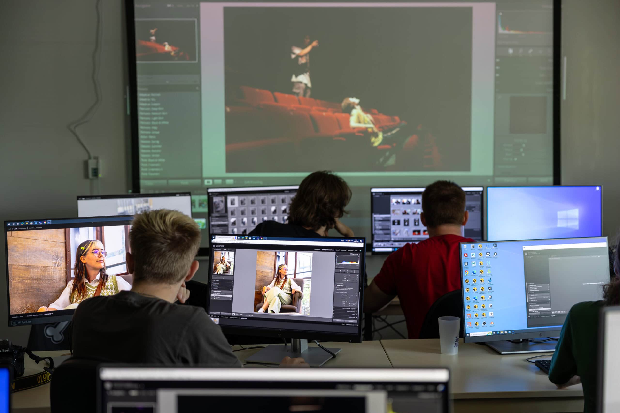Projection et critique collective — formation Artisan du Cinéma, École Méliès
