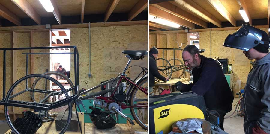 atelier v&eacute;lo triporteur