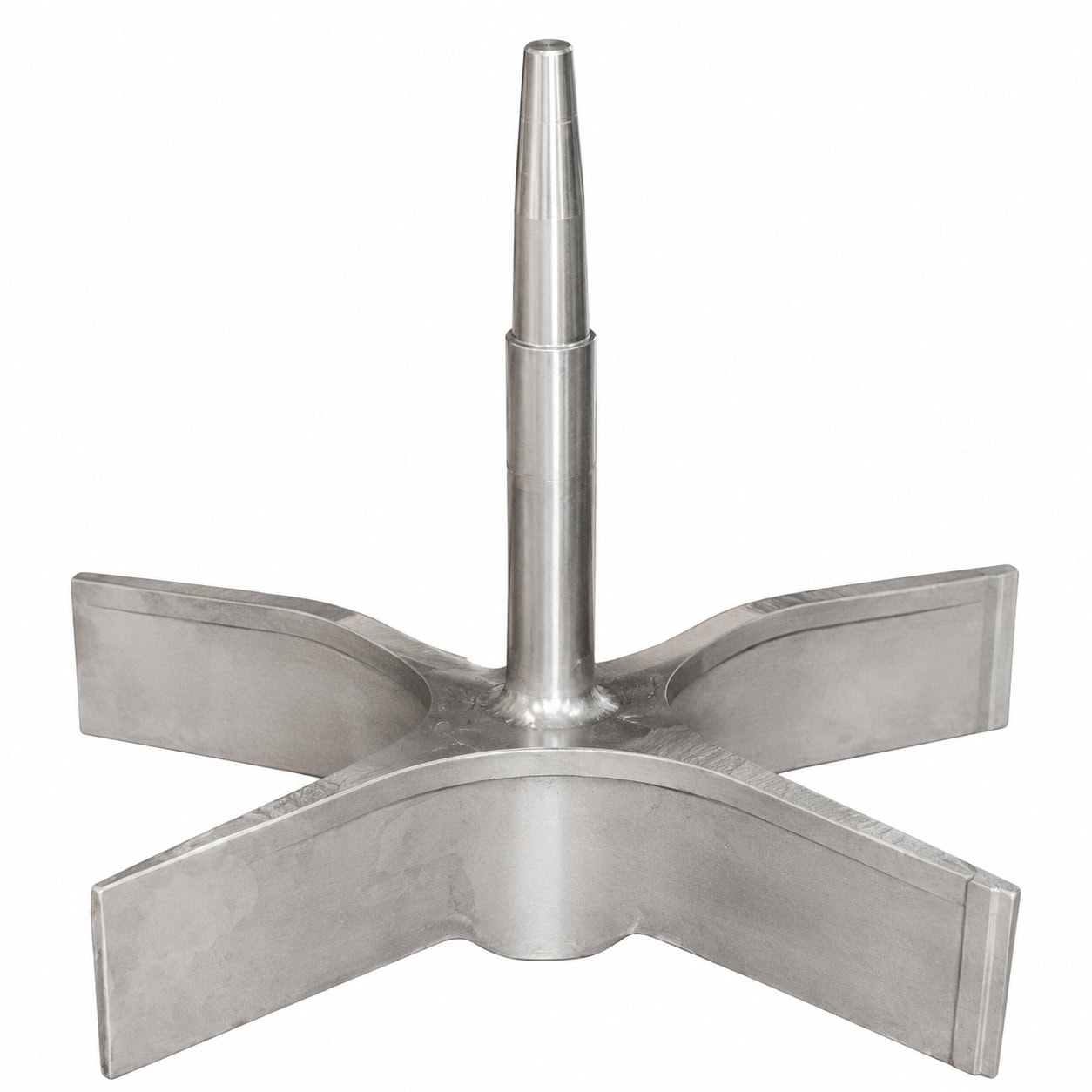 Heat treatment furnace impeller for hot-air circulation
