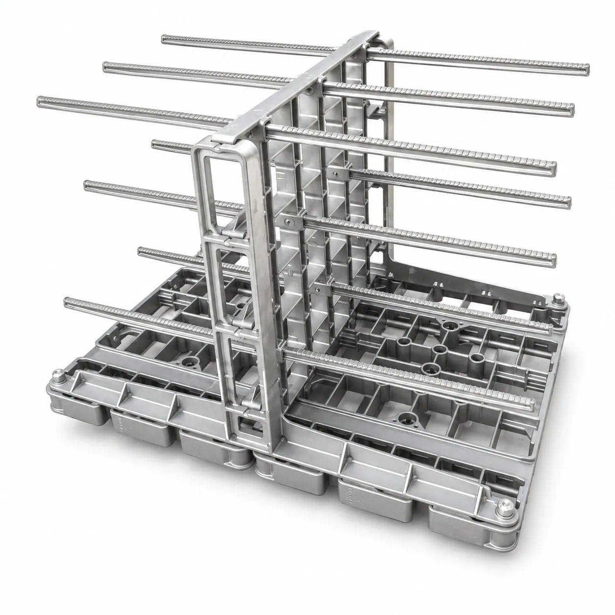 Heat treat fixtures for furnace loading