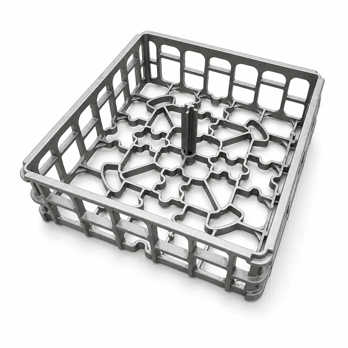 Heat treatment basket sizing for industrial furnace loading