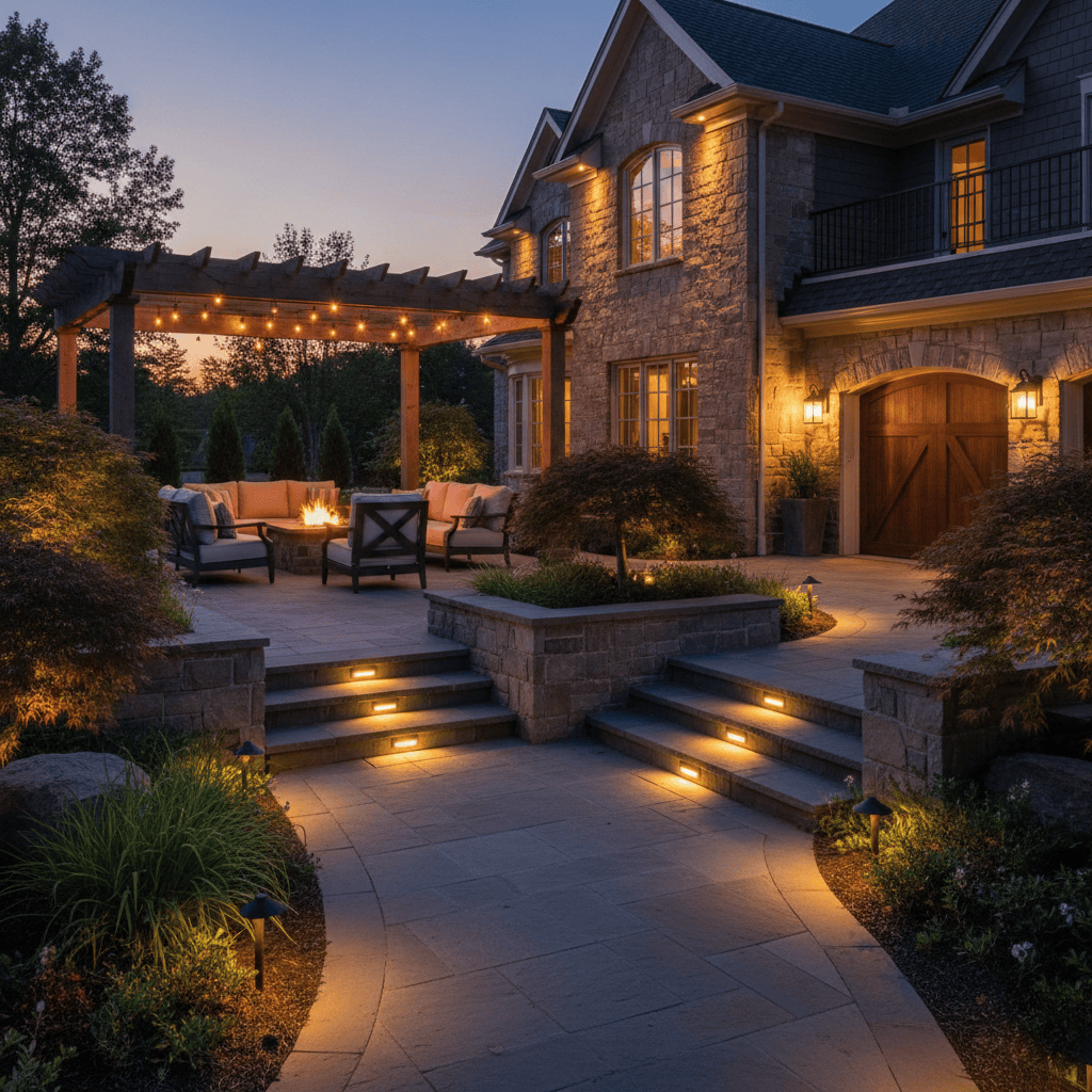 Landscape lighting benefits