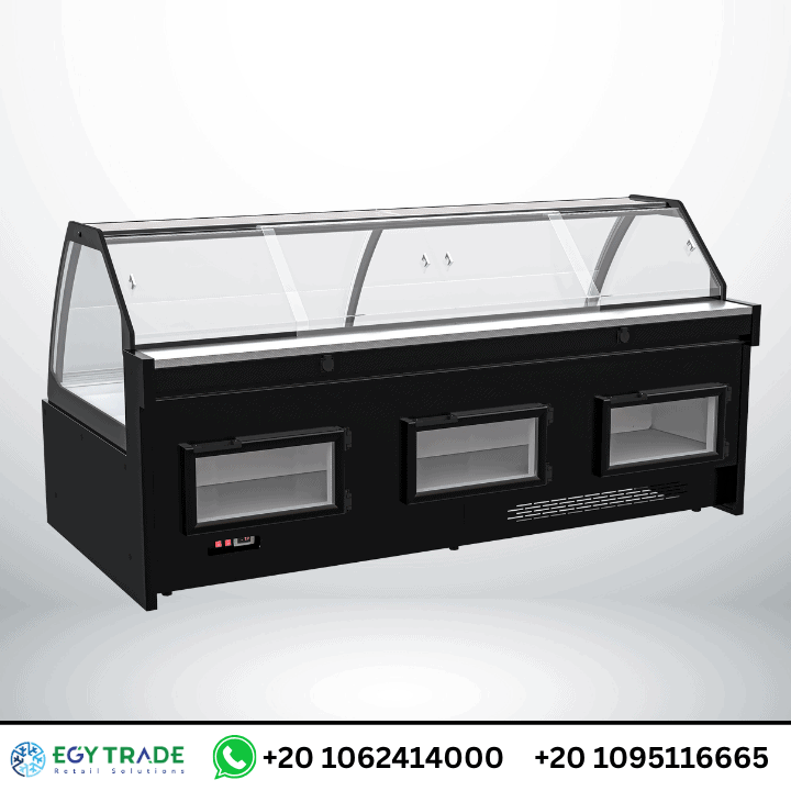 ثلاجة عرض “طيبة” من جيفال ضمن تجهيزات السوبر ماركت – إيجي تريد