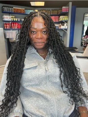 Goddess Bohemian locs