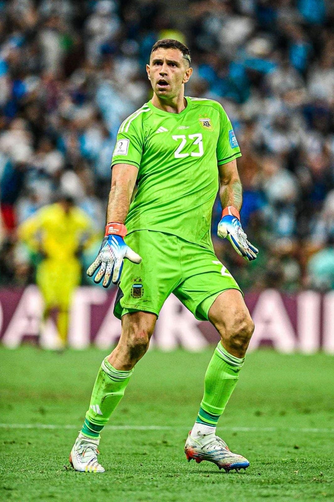 «Dibu» Martínez, el excéntrico arquero antipenal