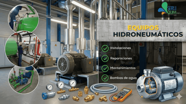 Reparación de bombas de agua residenciales e industriales