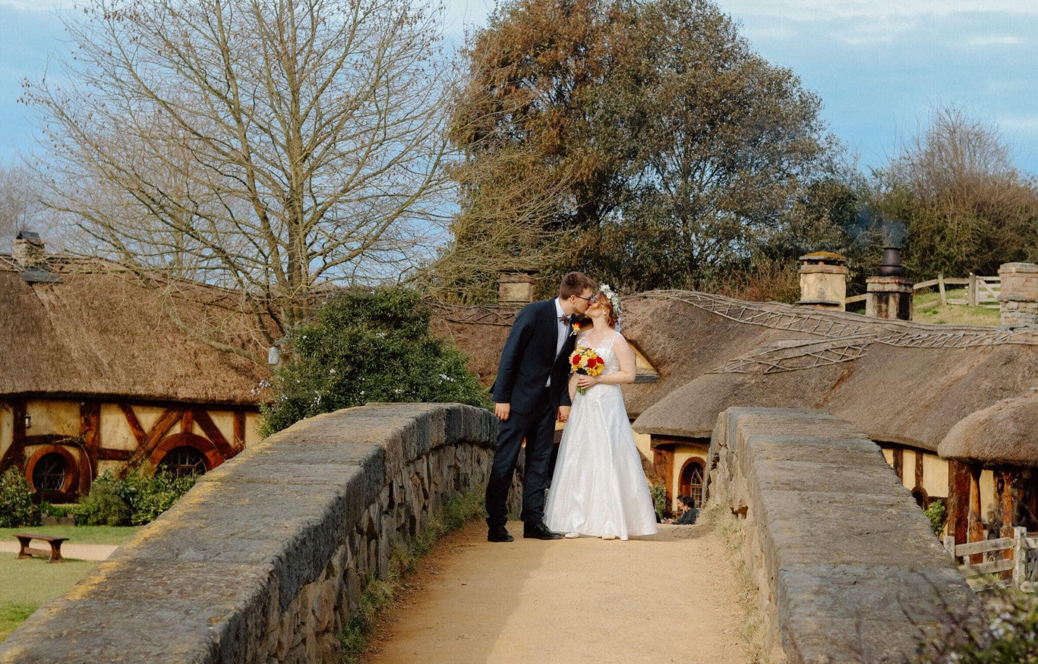 Rolling green hills, hobbit holes, and a wedding out of a story.