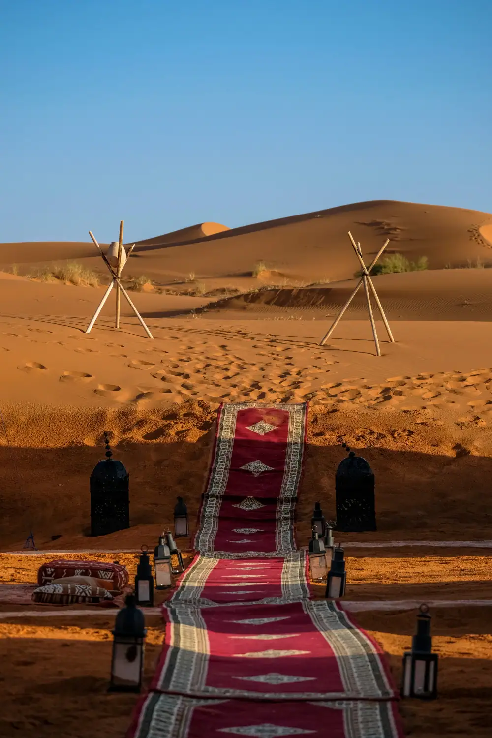 Dune bashing adventure during an evening desert safari in Dubai