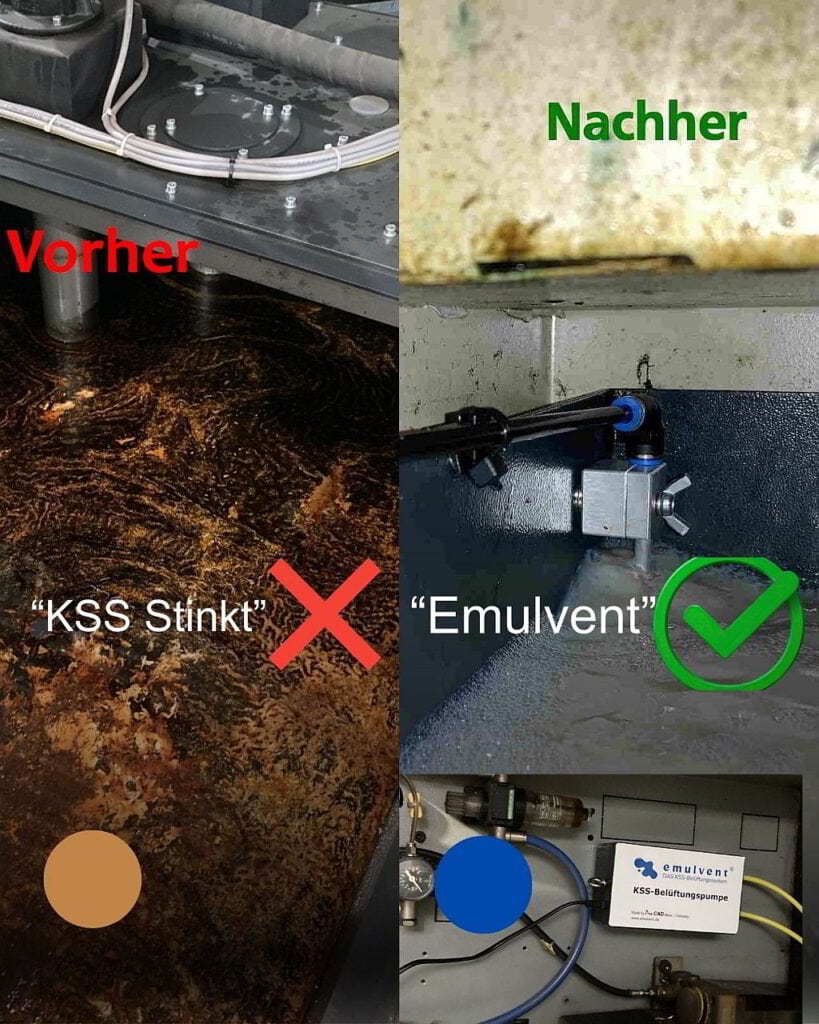 KSS Stinkt, und wie kontinuierliche Belüftung das Problem löst.