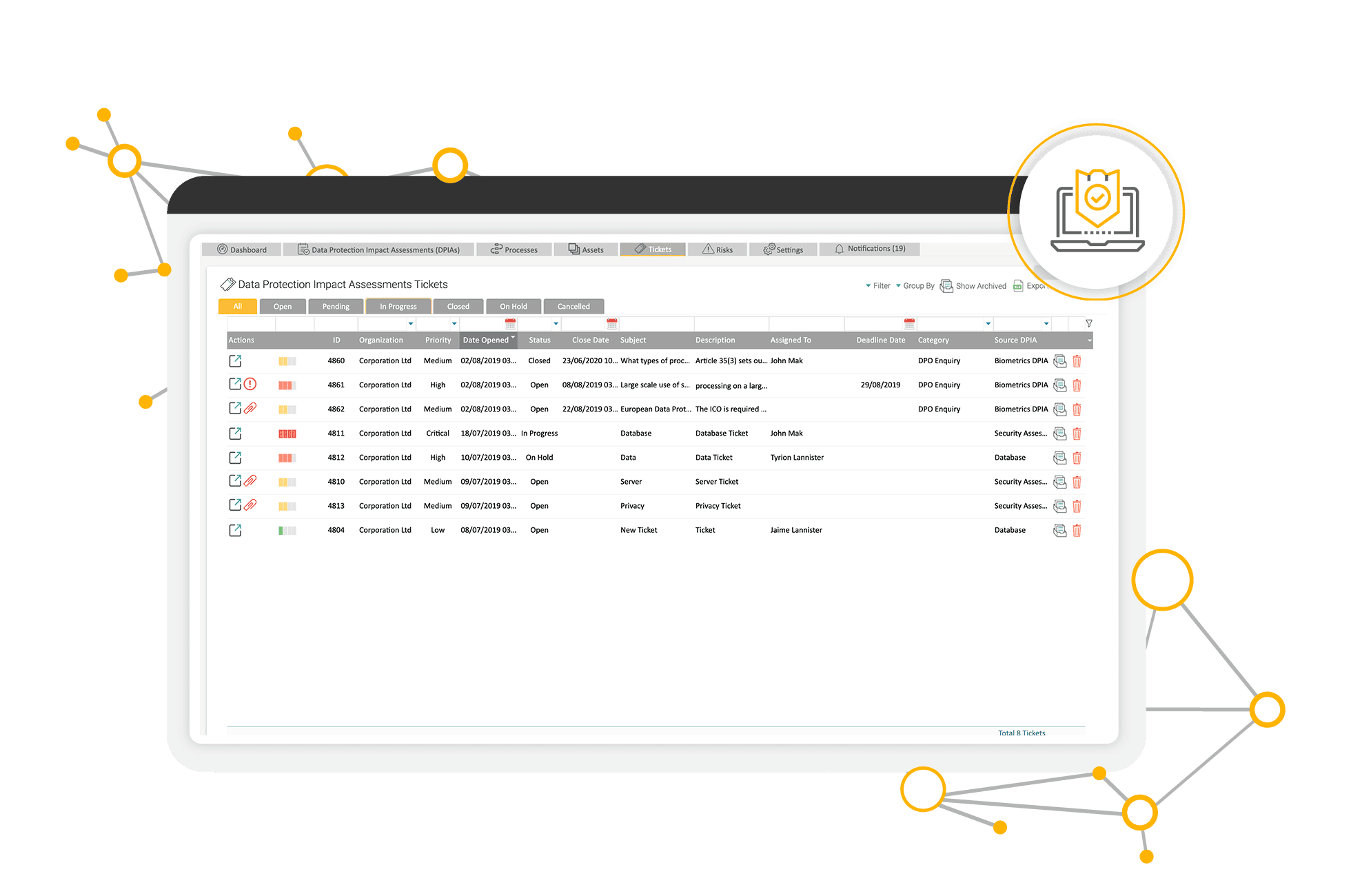 Ticketing & Tasks Management