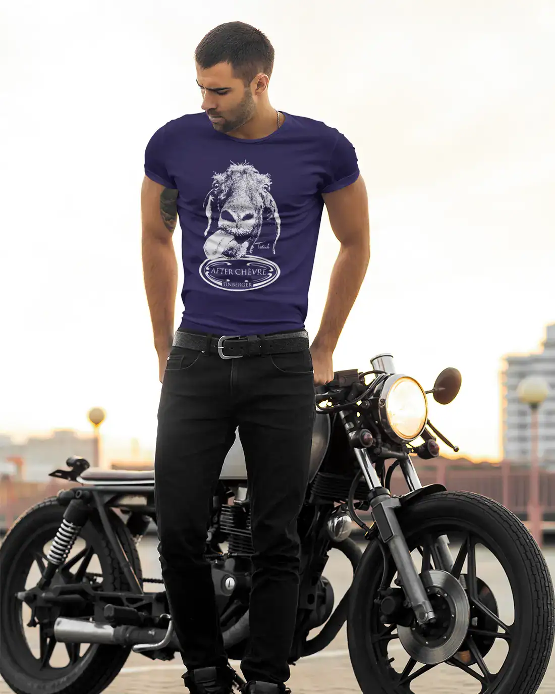 Tshirt after-chèvre