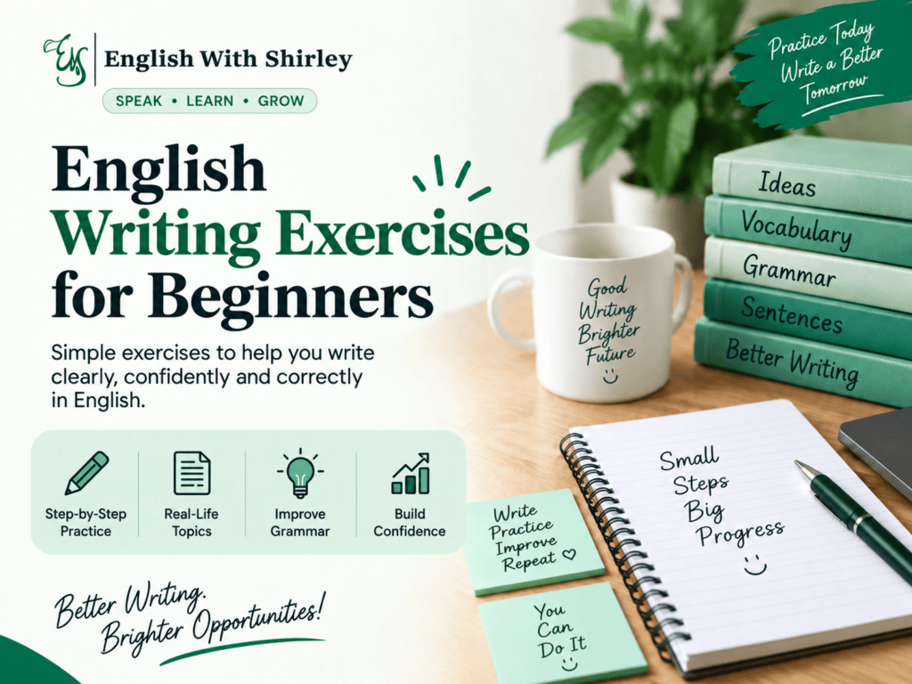 English Writing Exercises for Beginners