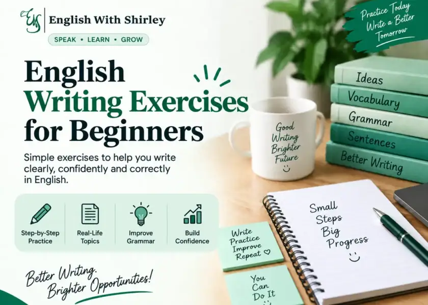 English Writing Exercises for Beginners