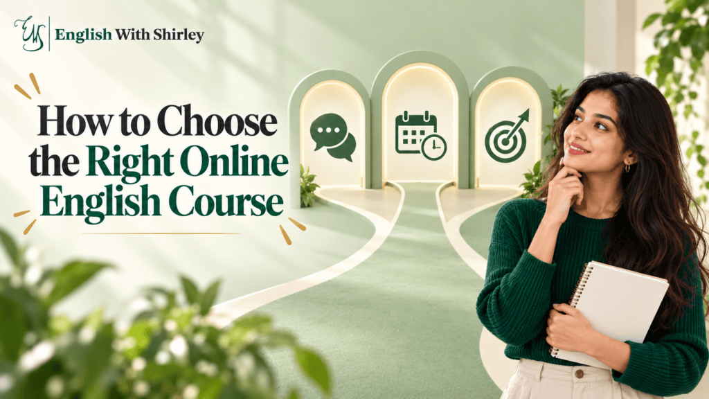 How to Choose the Right Online English Course