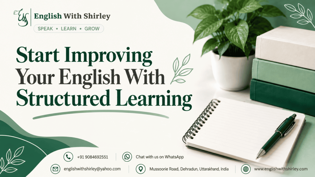 Start Improving Your English With Structured Learning