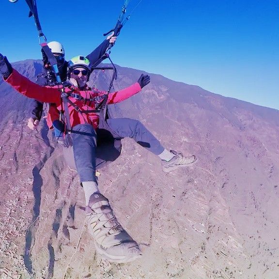 Parapente en Vuelo Arafo, Tenerife