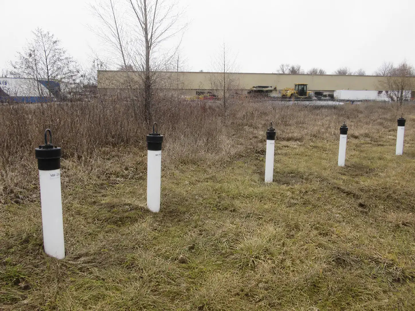 Monitored natural attenuation MNA groundwater monitoring Western Canada contaminated site