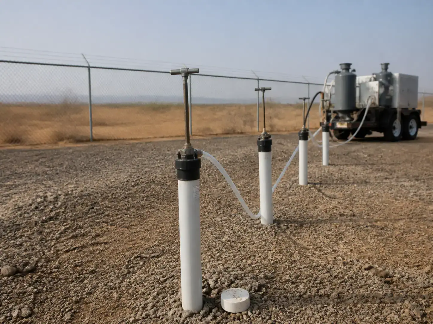Soil vapour extraction SVE VOC contamination Alberta British Columbia remediation