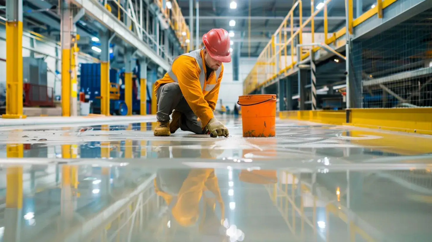 epoxy flooring services in pakistan