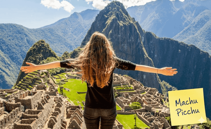 One of the most impressive icons of South America - Machu Picchu