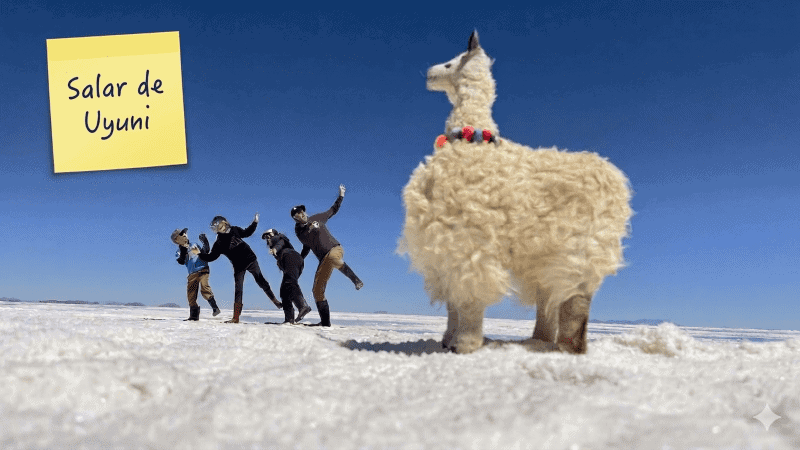 The Salar de Uyuni in Bolivia should absolutely be in the top 10 destinations in South America
