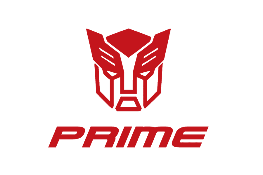 Logo Prime, technologie blockchain et crypto-monnaie innovante.