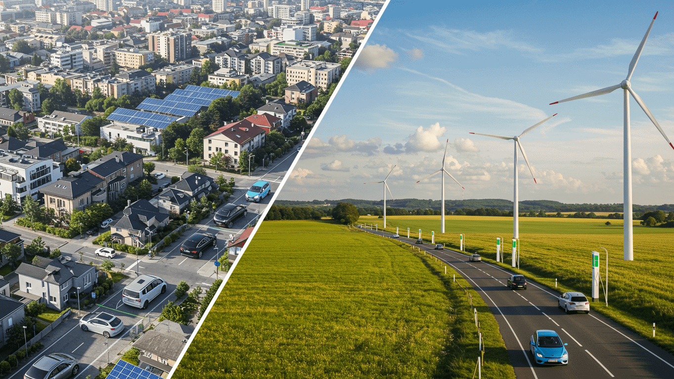 都市と地方で異なるEVの環境負荷：使い方で変わるエコの効果