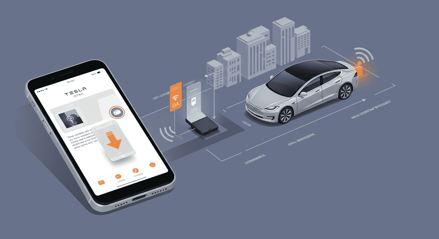アプリで進化するテスラの快適機能：遠隔操作とOTAアップデートの実力