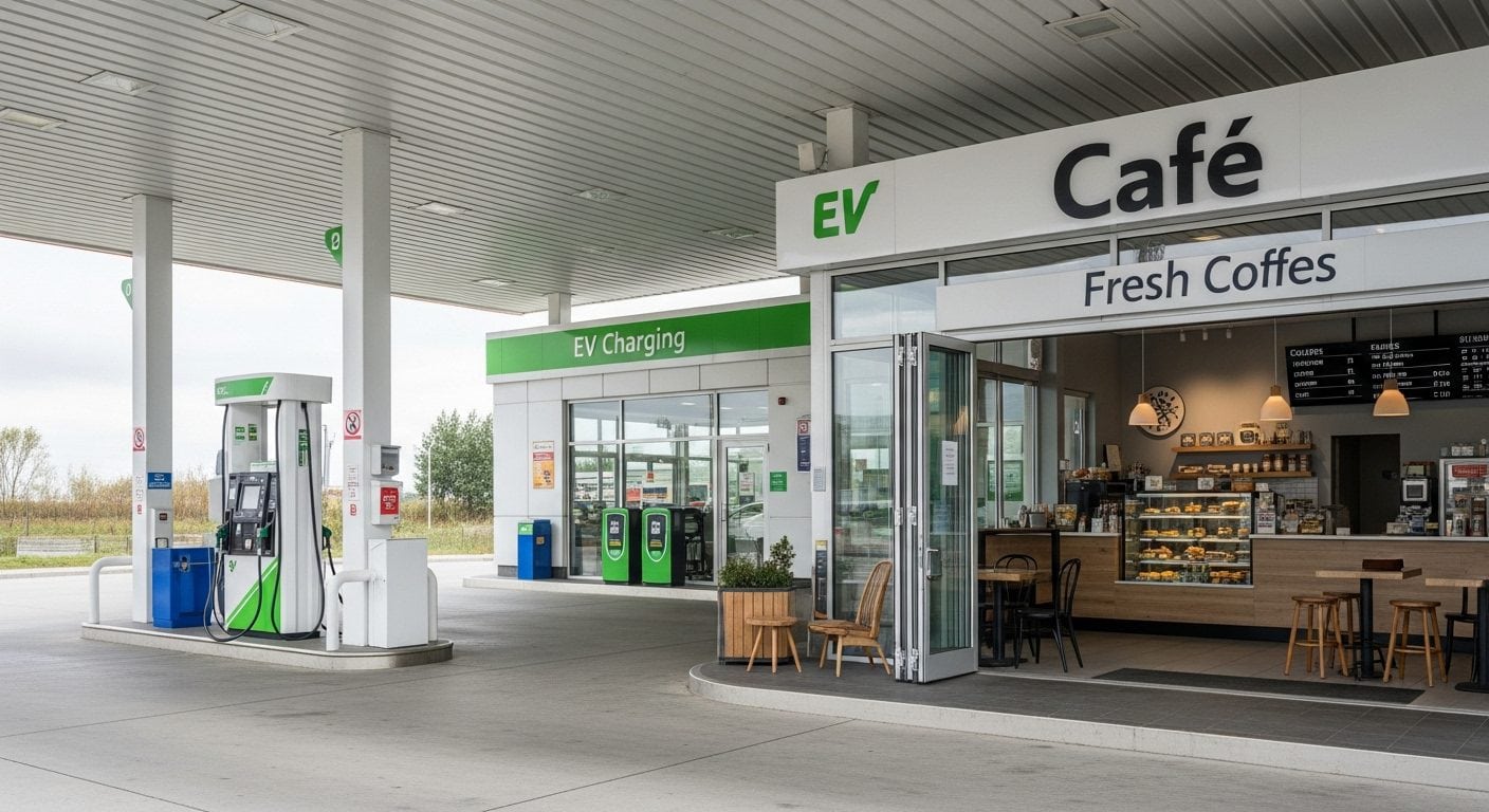 ガソリンスタンドはどうなる？EV化がもたらす街とインフラの変化