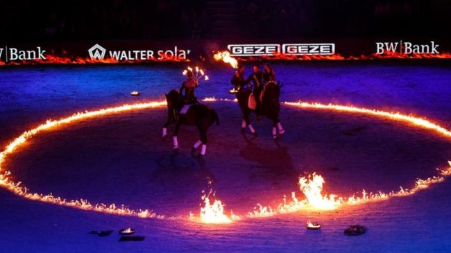 Tanzende Pferde Showact