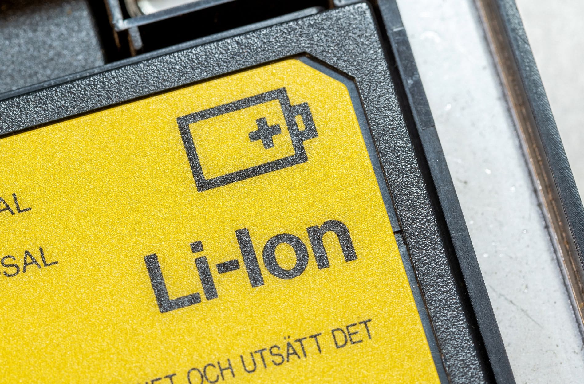lithium‑ion battery