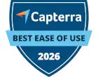 Capterra Best Ease of Use 2025