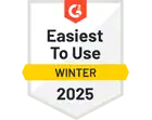 G2 Easiest To Use 2025