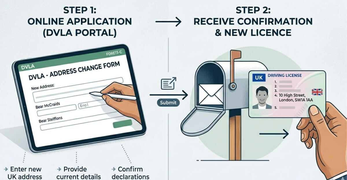 How to Change Driving Licence Address