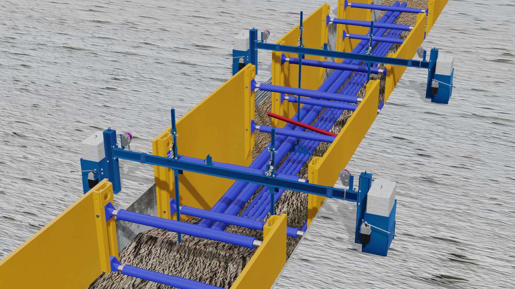 3D-Simulation Flüssigboden Bauplanung