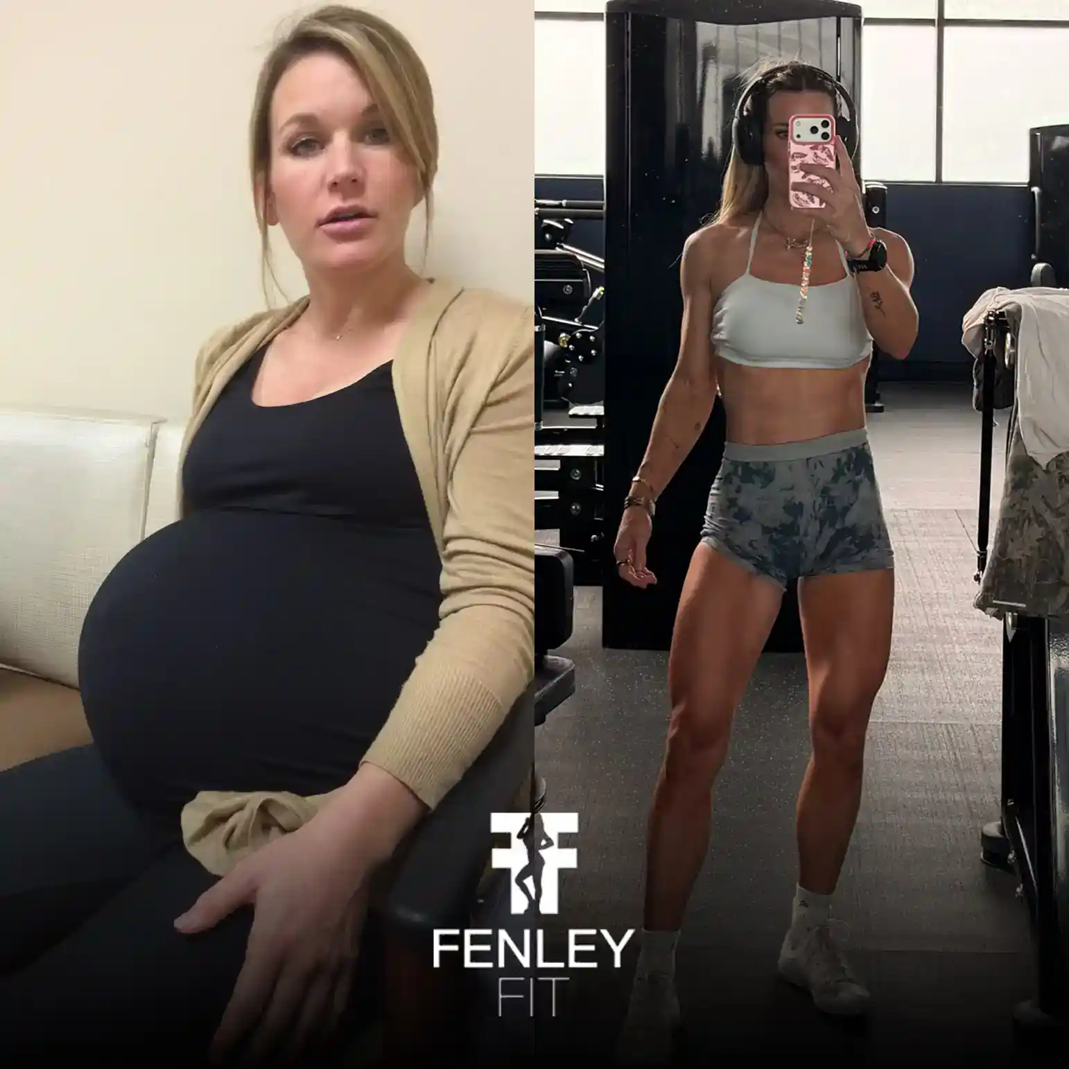 Fenly Fit Client who lost weight