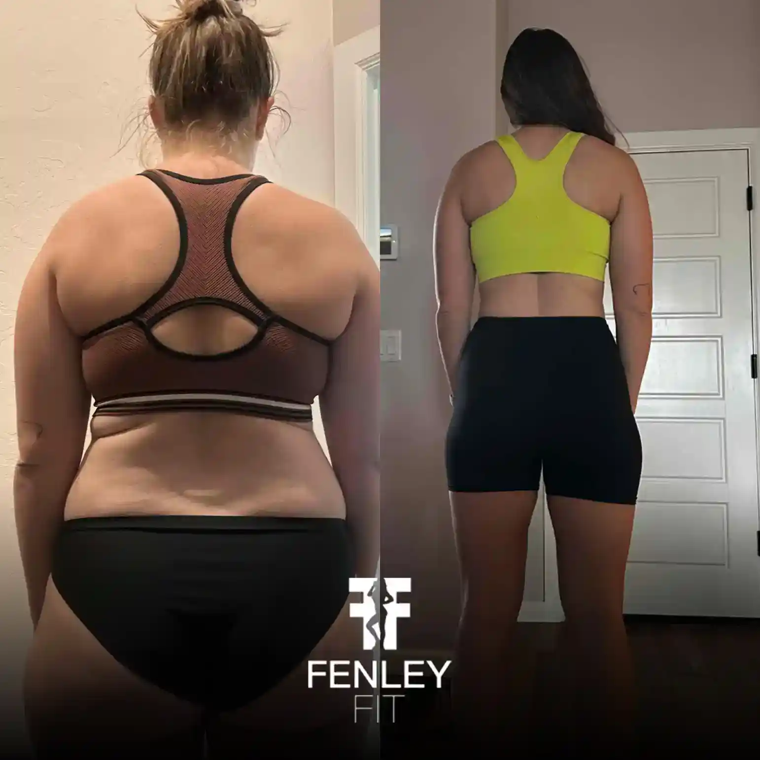 Fenly Fit Client who lost weight