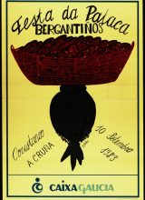 Cartel 1983 Festa da Pataca de Coristanco