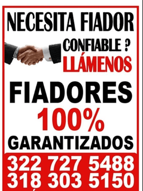 Fiadores en Bogotá Fiadores en Bogotá