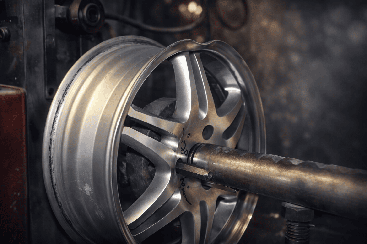 Dévoilage de jantes aluminium Fixalu