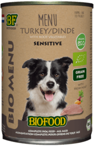 BF Petfood BIO Organic Kalkoen Menu Hond 400g