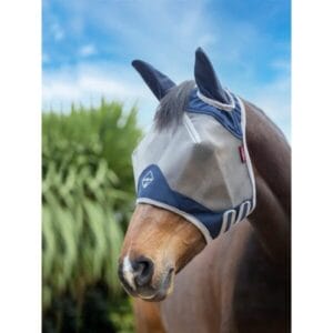 ArmourShield Pro Half Fly Mask Navy 70% UV