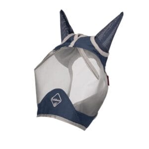 ArmourShield Pro Half Fly Mask Navy 70% UV - Afbeelding 2