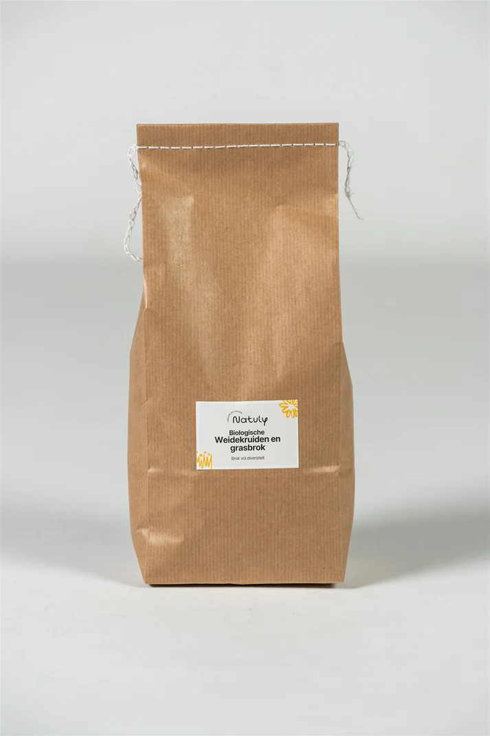 Natuly BIO Weidekruiden & Grasbrok 1kg