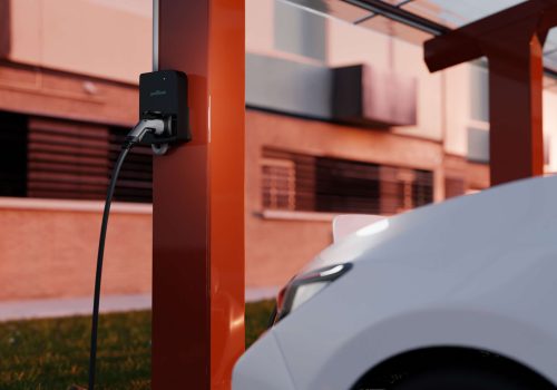 Wallbox laadplein met totale energieoplossing_