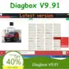 Novo Diagbox V9.91 Mais Recente de 2026, Multilíngue e Totalmente Funcional para Diagnóstico de Dados de Carros Peugeot e Citroën