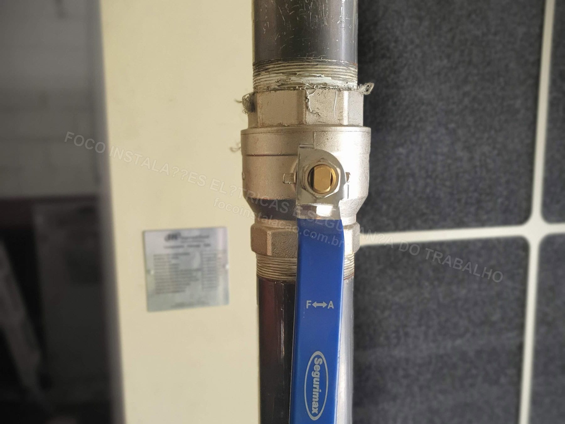 Registros Fotográficos FOCO - Imagem relacionada ao serviço Infraestrutura de pneumática industrial para compressor e utilidades industriais - FOCO-0080