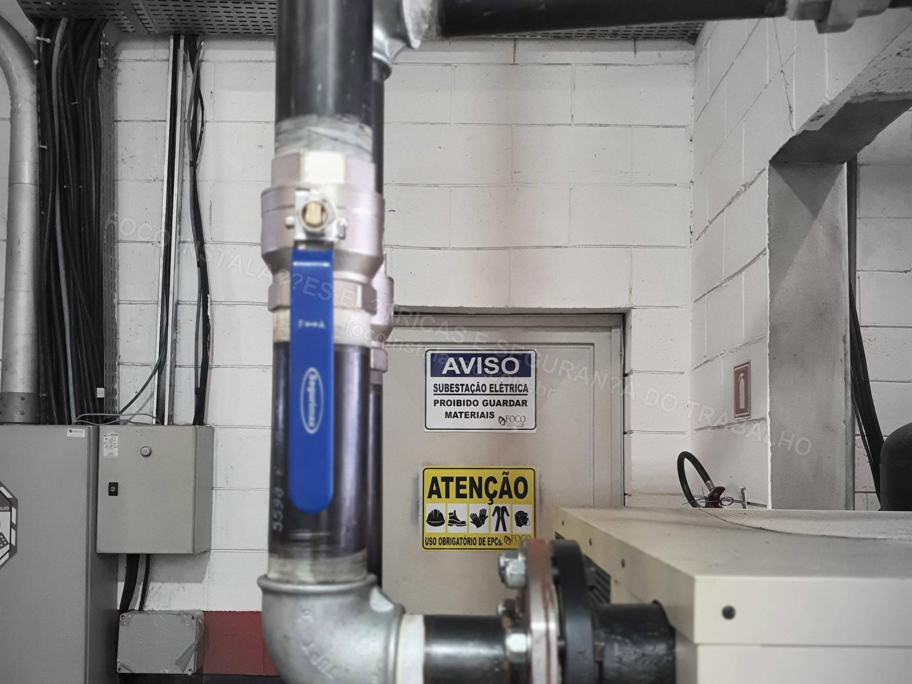 Registros Fotográficos FOCO - Imagem relacionada ao serviço Infraestrutura de pneumática industrial para compressor e utilidades industriais - FOCO-0089