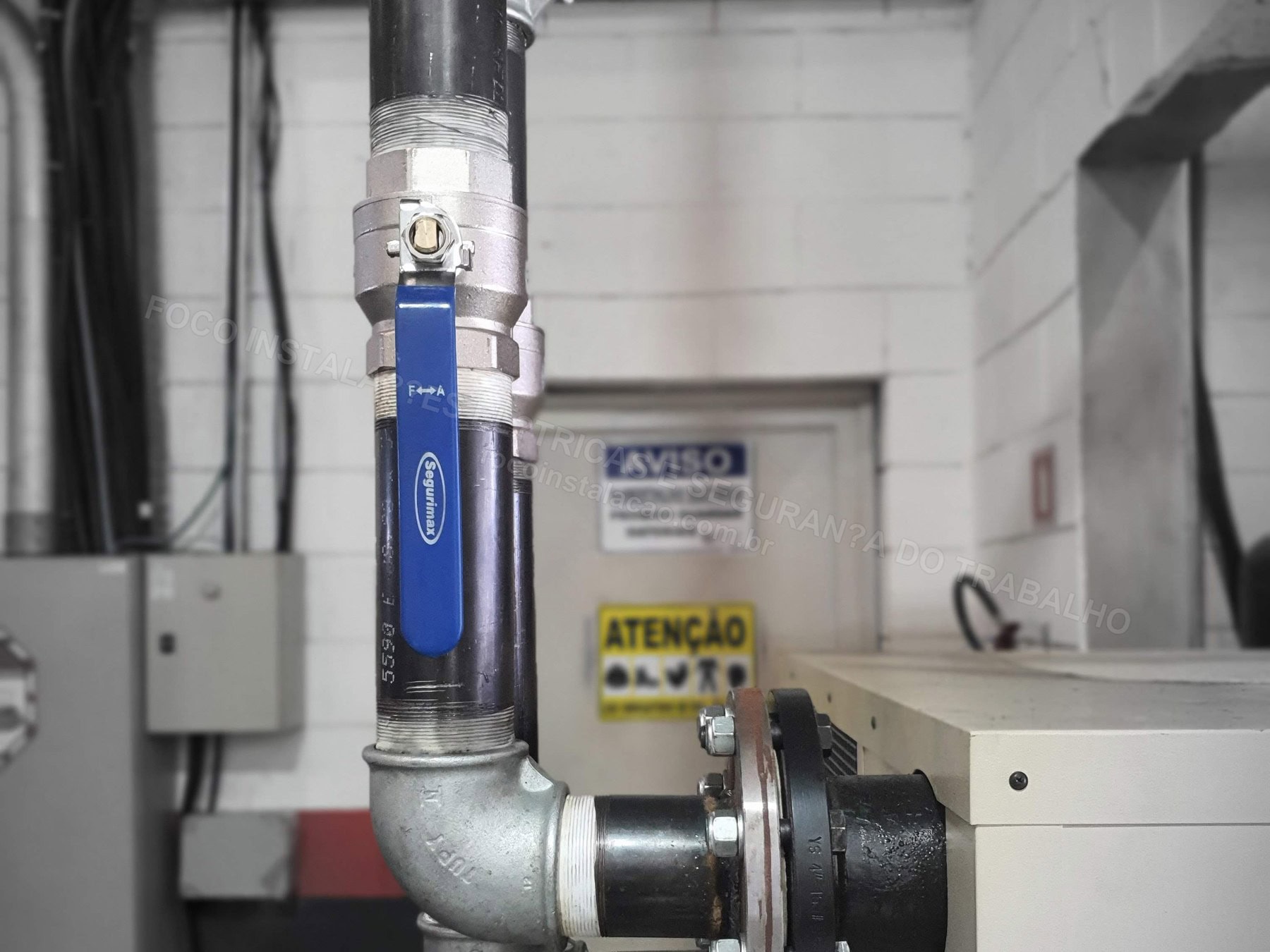 Registros Fotográficos FOCO - Imagem relacionada ao serviço Infraestrutura de pneumática industrial para compressor e utilidades industriais - FOCO-0090